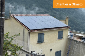 Installation Panneaux Solaires Olmeto